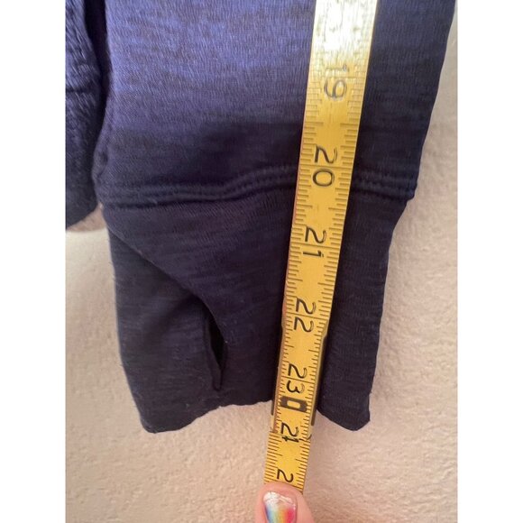 Avia 1/4 Zip Performance/ Activewear pullover LS top Blue Reflective size XL - Picture 11 of 12